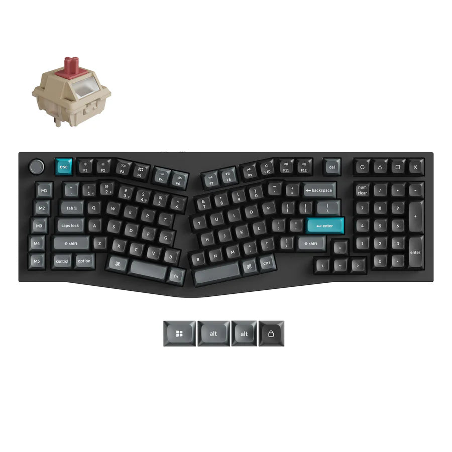 Keychron Q13 Ultra 8K Wireless Custom Mechanical Keyboard - Brown switch