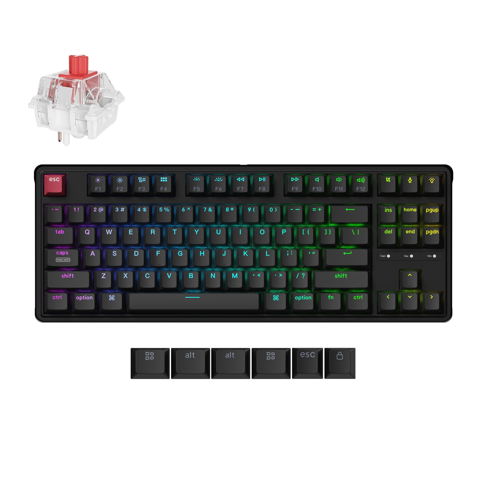 Keychron C3 Pro 8K QMK Wired Custom Mechanical Keyboard – Keychron