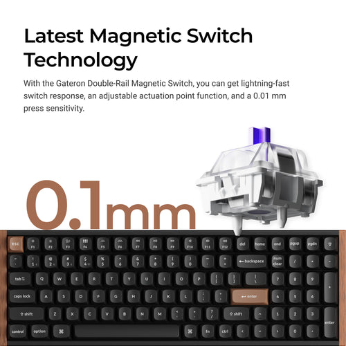 Keychron K4 HE Wireless Magnetic Switch Custom Keyboard