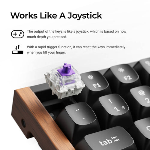 Keychron K4 HE Wireless Magnetic Switch Custom Keyboard