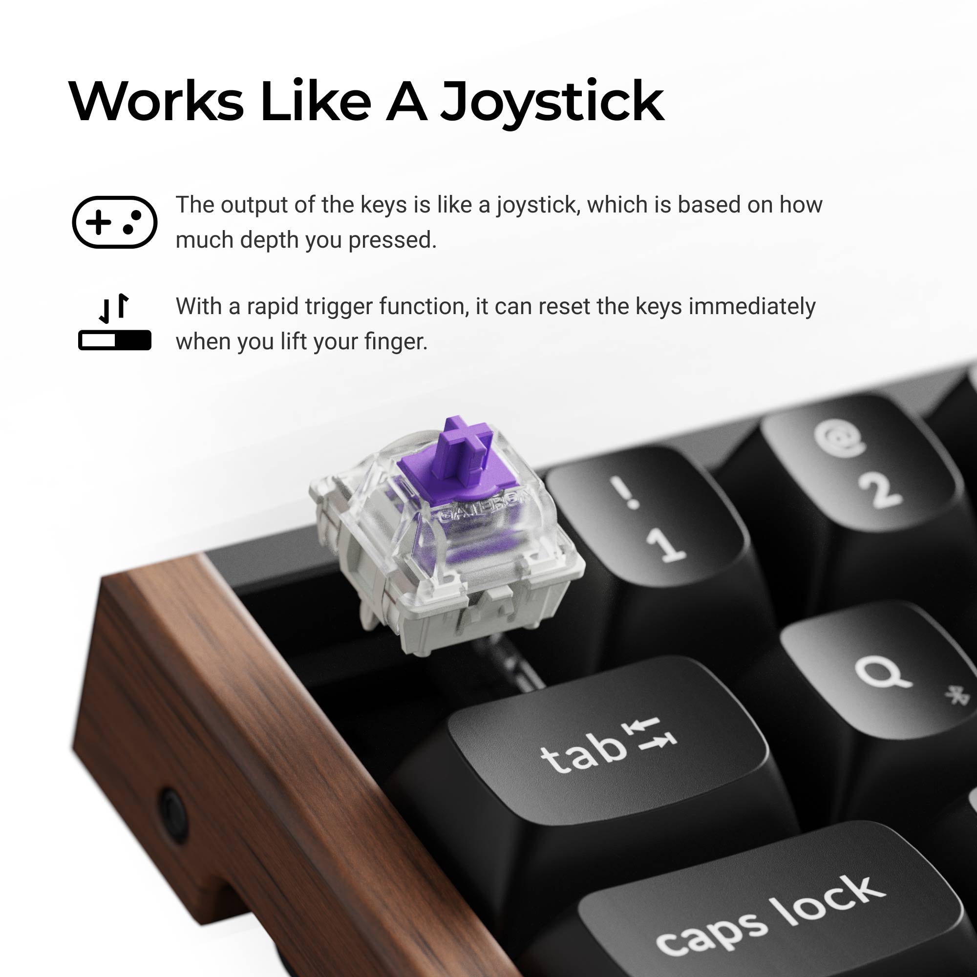 Keychron K6 HE Wireless Magnetic Switch Keyboard – Keychron New