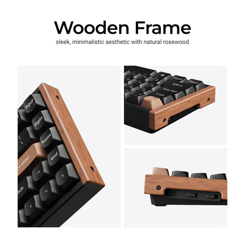 Keychron K6 HE Wooden Frame
