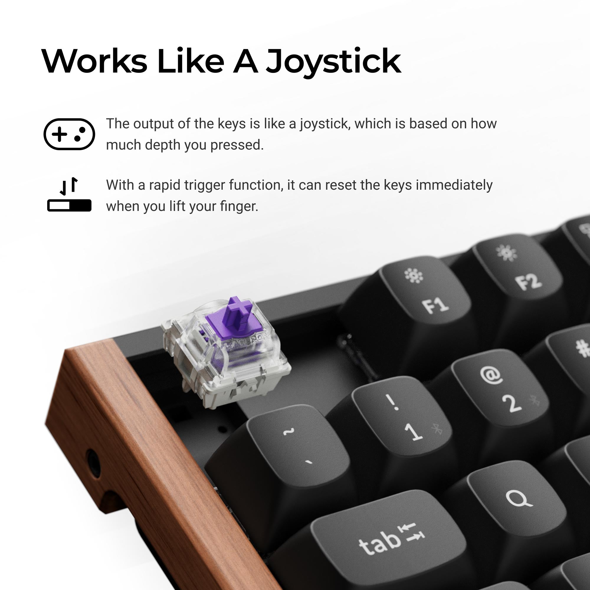 Keychron K8 HE Wireless Magnetic Switch Custom Keyboard