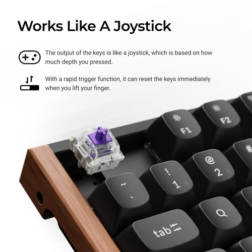 Keychron K8 HE Wireless Magnetic Switch Custom Keyboard