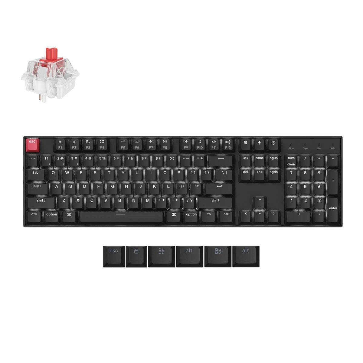 Nz Keyboard Keychron K10 QMK Wireless Mechanical Keyboard (Version 2) – Keychron ...