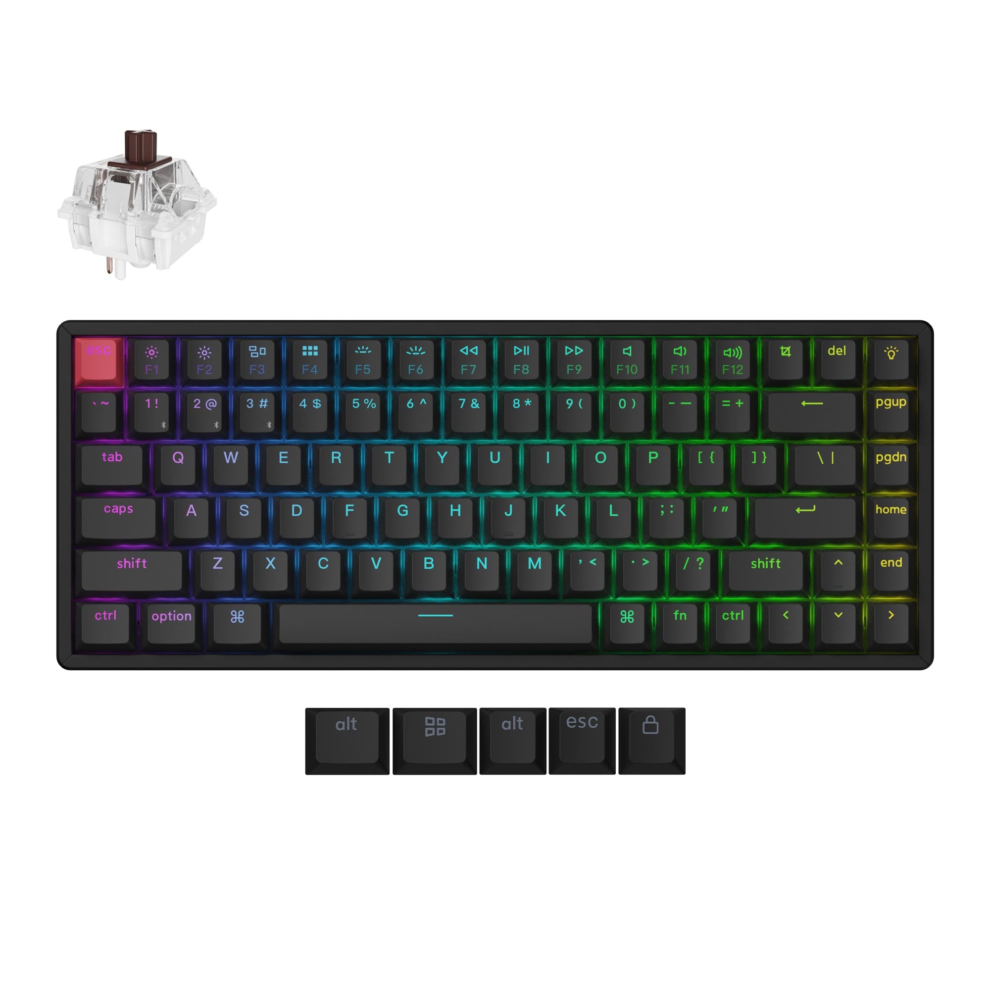 Keychron K2 QMK Wireless Mechanical Keyboard (Version 3