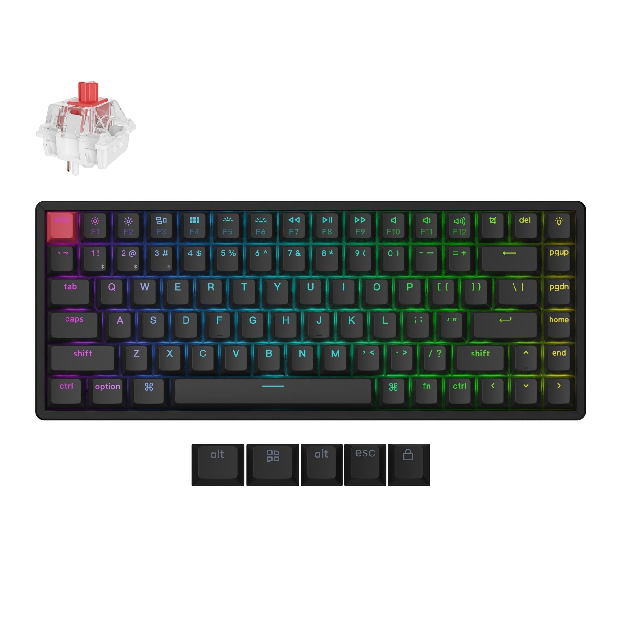 Keychron K2 QMK Wireless Mechanical Keyboard (Version 3