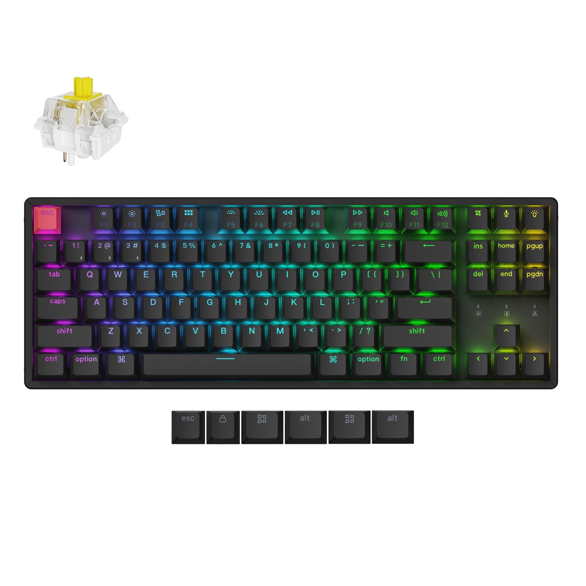 Keychron K8 QMK Wireless Mechanical Keyboard (Version 2