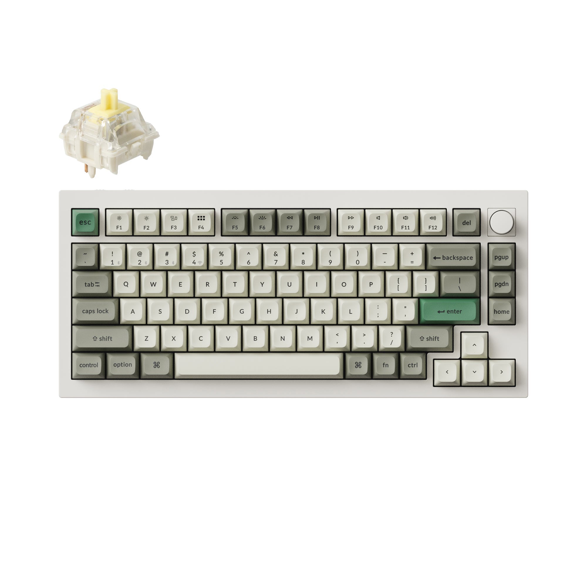 Keychron Q15 Max Aluminum 65% Orotholinear Hotswap Wireless