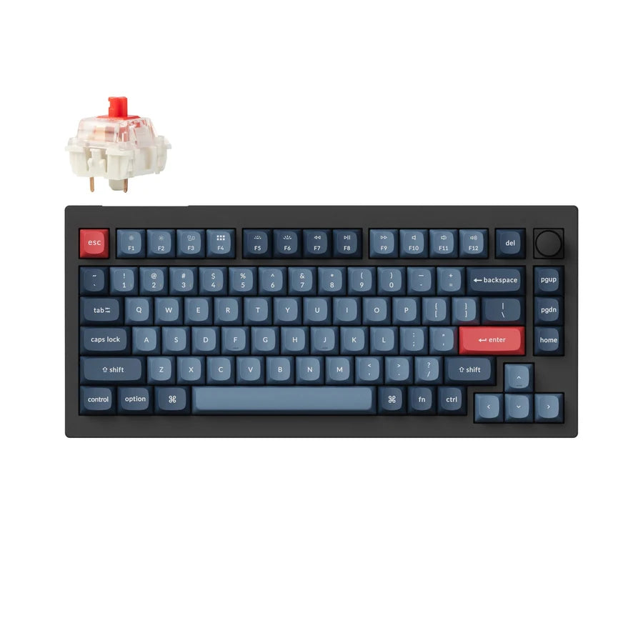 Sale! Keychron V1 Max QMK/VIA Wireless Custom Mechanical Keyboard
