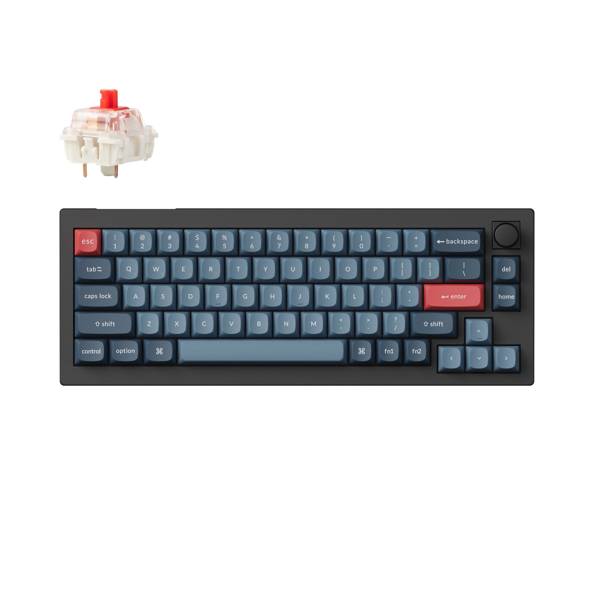 Keychron K9 Max QMK VIA |赤 ## US ANSI Keychron K9 Max QMK Wireless Custom Mechanical Keyboard