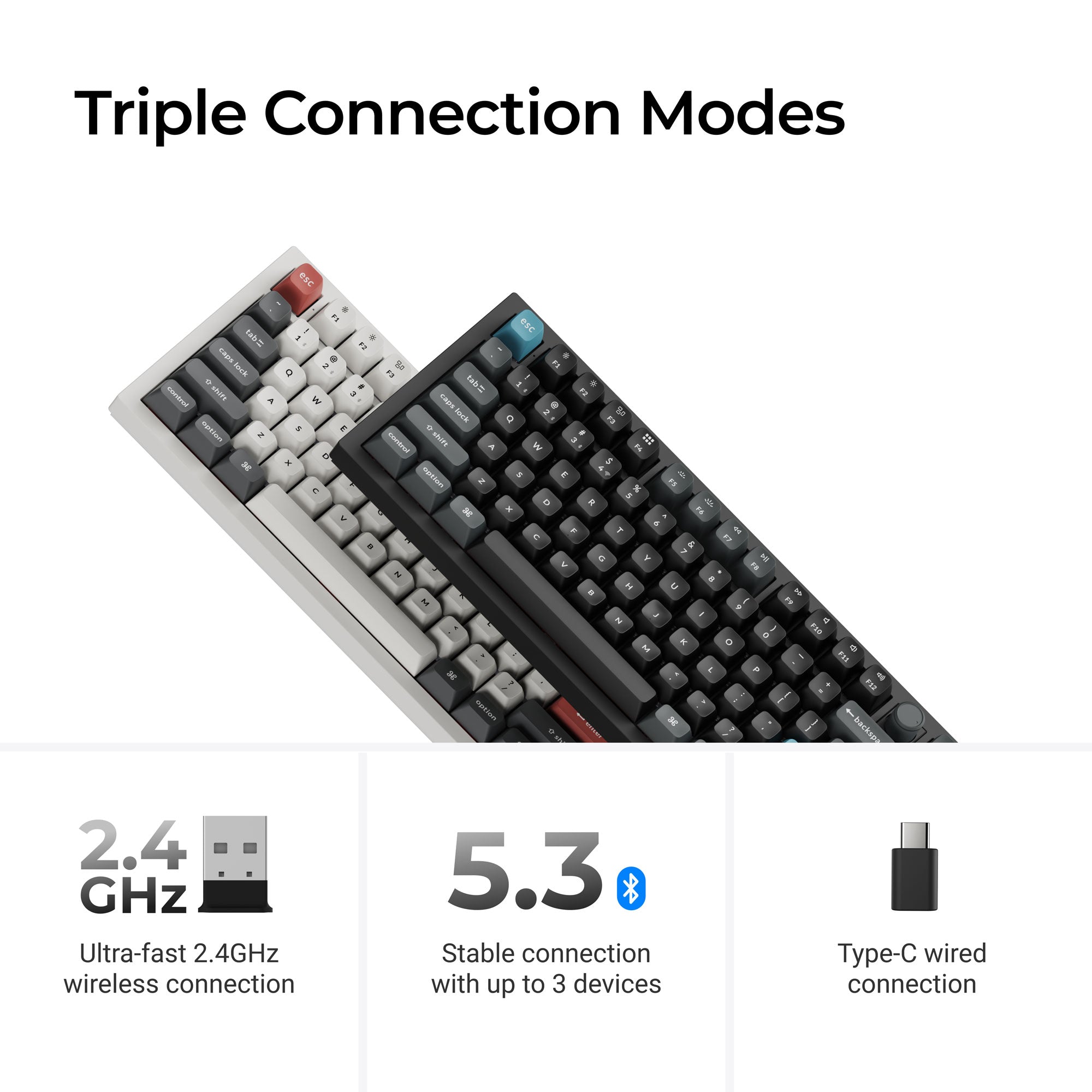 Q3 Ultra Triple Connection Modes