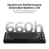 Keychron V1 Ultra 8K Battery Performance