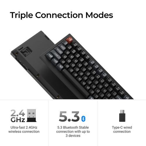 Keychron V1 Ultra 8K Triple Connection Modes