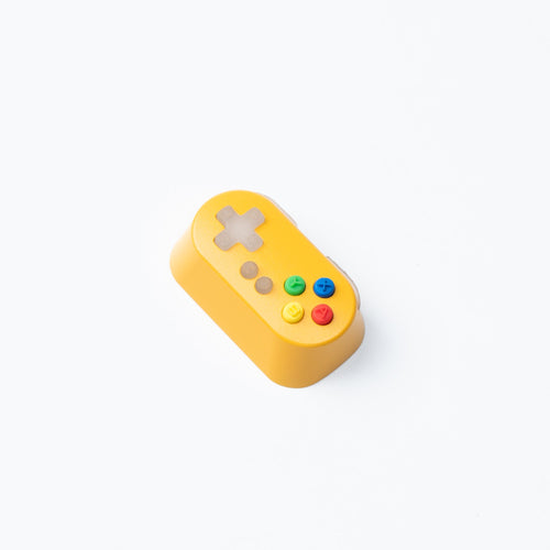 Gamepad Controller Capslock Aluminum Alloy Artisan Keycap Yellow