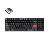 Keychron K13 Pro QMK/VIA ultra-slim custom mechanical keyboard 80 percent tenkeyless layout for Mac Windows Linux low-profile Gateron brown