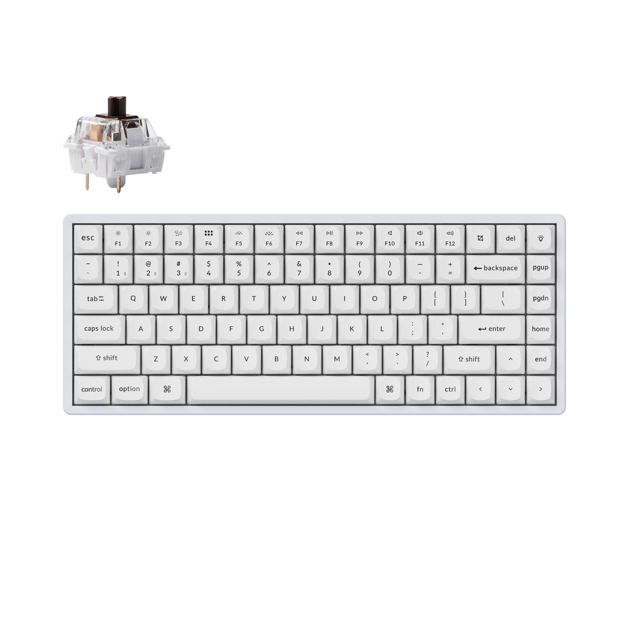 【ナン】Keychron K2 Pro Keychron K2 Pro QMK/VIA ワイヤレス・メカニカルキーボード | kopek｜