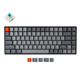 Keychron K2 wireless mechanical keyboard for Mac Windows iOS Gateron switch blue with type-C RGB white backlight