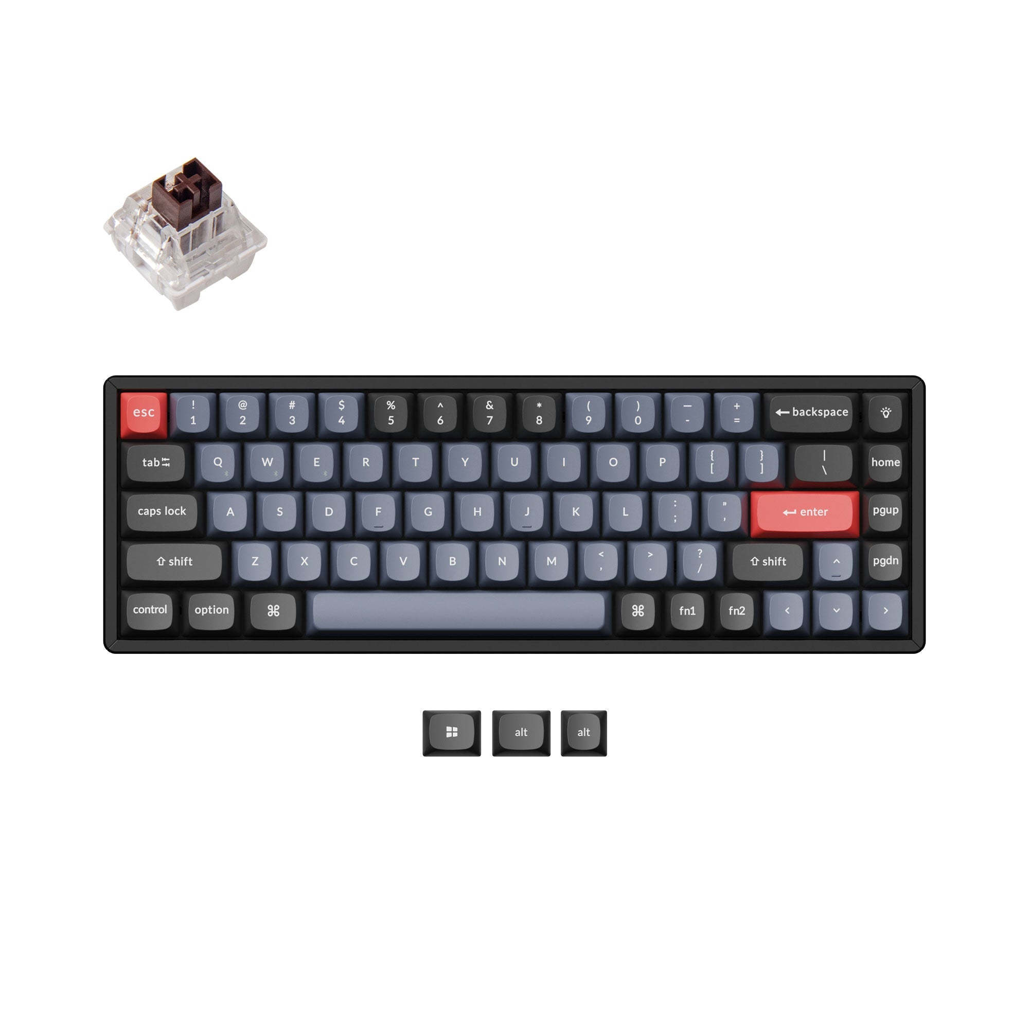Keychron K6 Pro QMK/VIA Wireless Custom Mechanical Keyboard