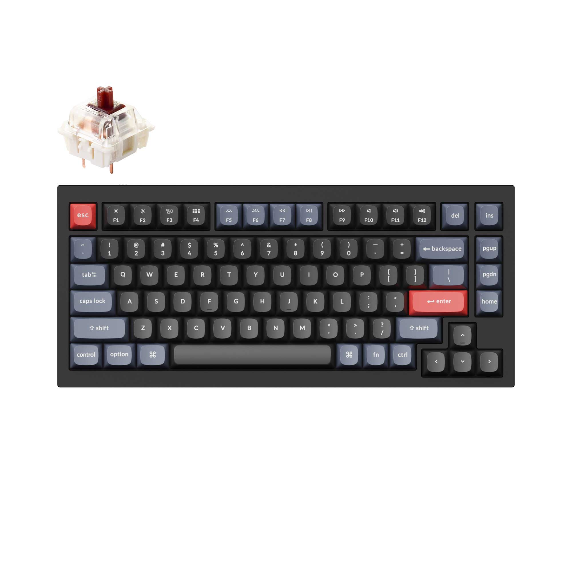 Keychron Q1 ノブバージョン（Version 2） Keychron Q1 QMK Custom Mechanical Keyboard - Version 2 – Keychron