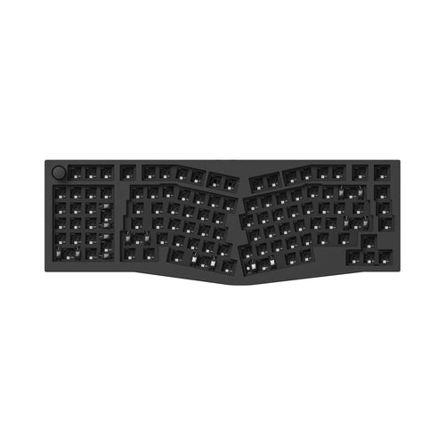 Keychron Q14 Pro QMK/VIA wireless custom mechanical keyboard 96 percent Alice layout full aluminum black frame for Mac Windows Linux with RGB backlight hot-swappable barebone