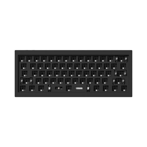 Keychron Q4 Pro QMK/VIA wireless custom mechanical keyboard 60 percent layout full aluminum black frame for Mac WIndows Linux with RGB backlight and hot-swappable barebone